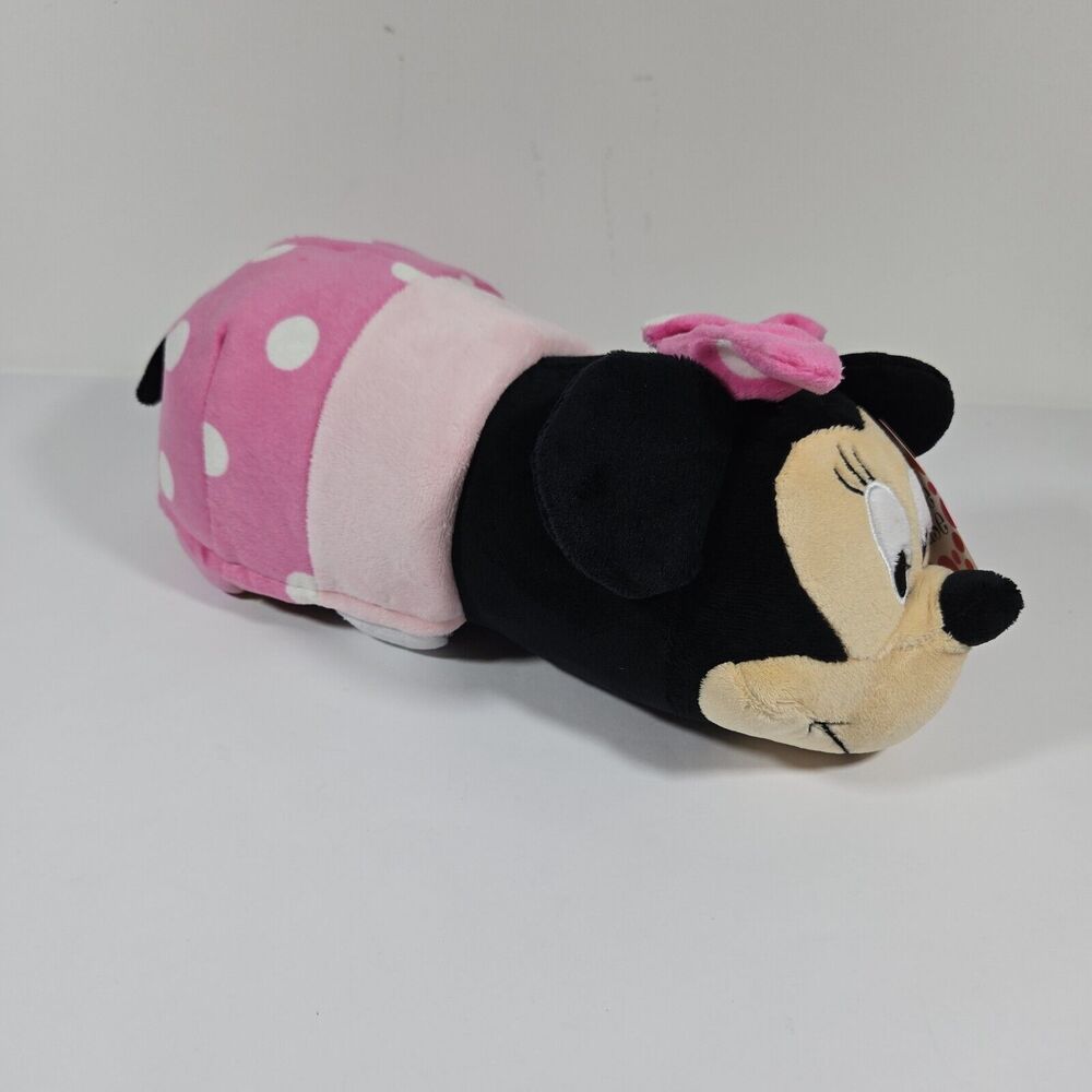 Disney 14 Inch Mickey Mouse to Minnie Mouse FlipaZoo 2-in-1 Plush NWT